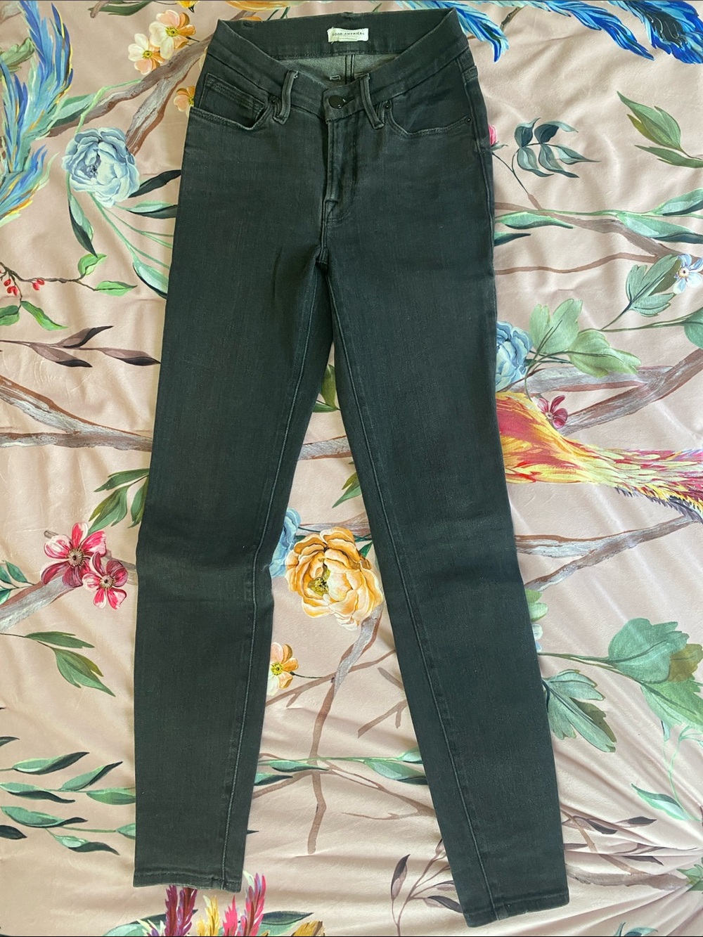 Good American Good Legs Black Stretchy Women's Skinny Jeans